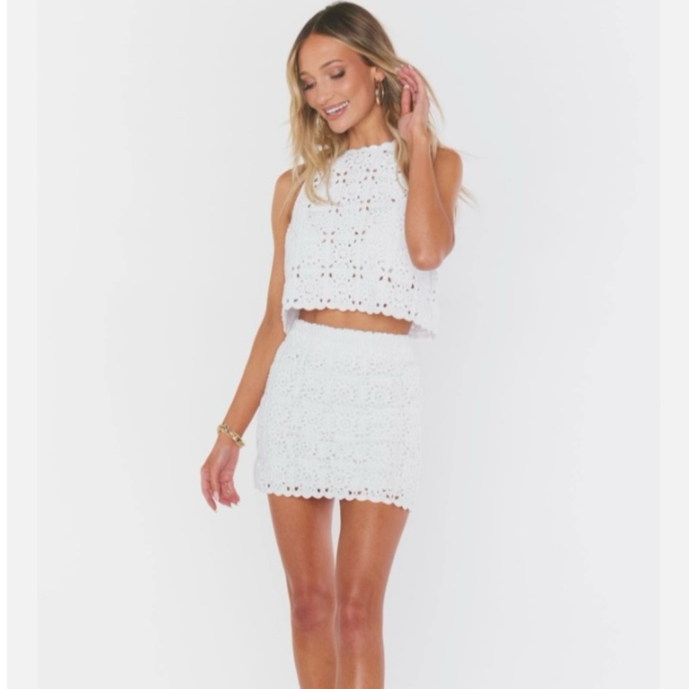 Show Me Your Mumu Lucy Top XS (Like New) White